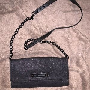 Glitter Juicy Couture purse/wallet